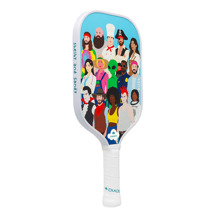 Diadem People of Pickleball by shelby and sandy Pickleball Paddle