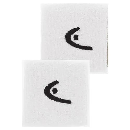 2.5 Inch Tennis Wristband 2 Pack WhiteTienda Tennis