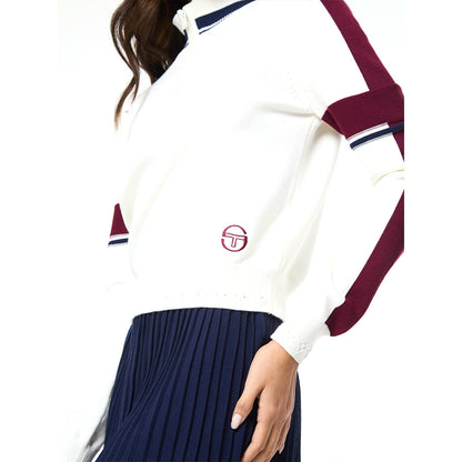 Sergio Tacchini Nota Knit Quarter Zip - Gardenia