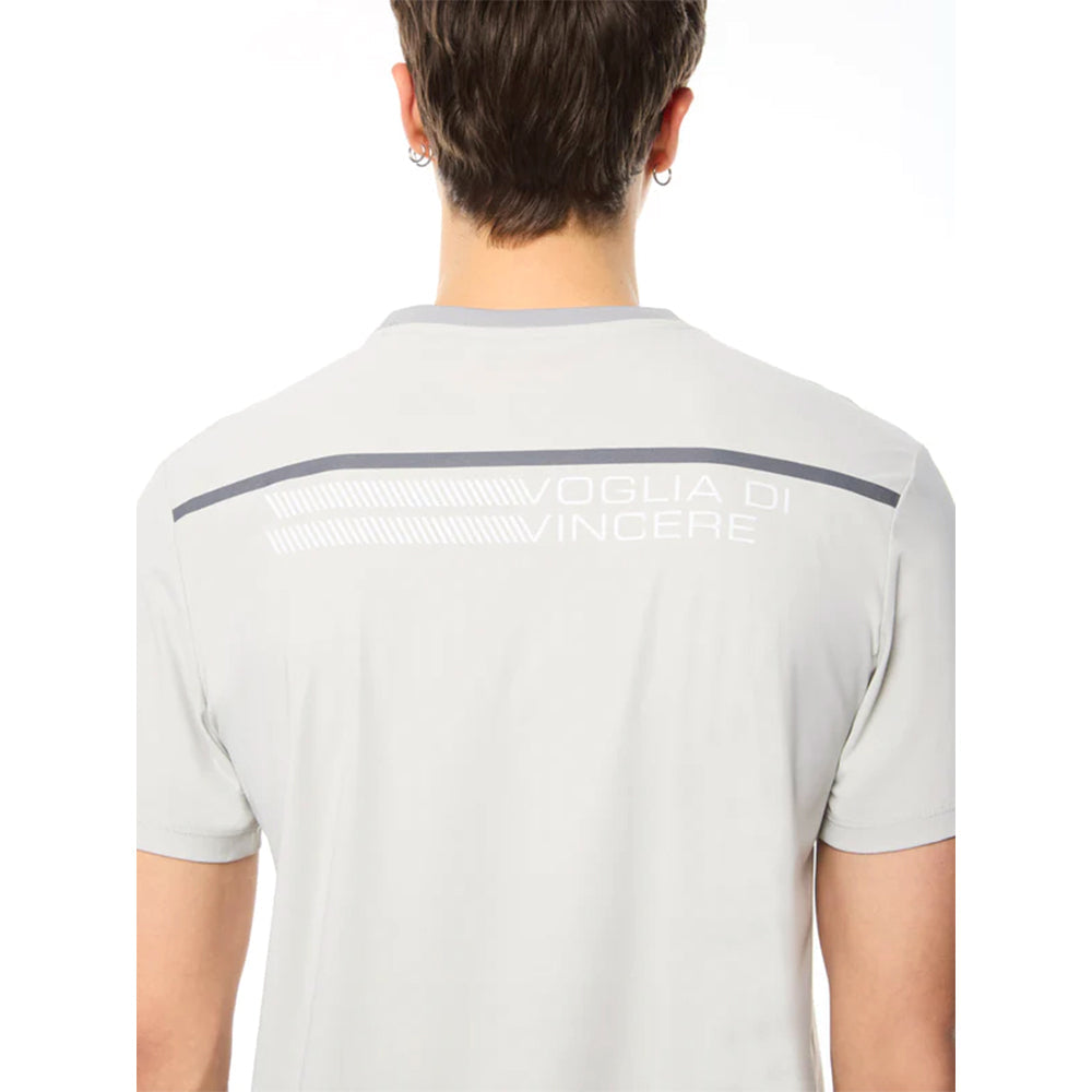 Sergio Tacchini Campo Court Shirt |  Quiet Grey