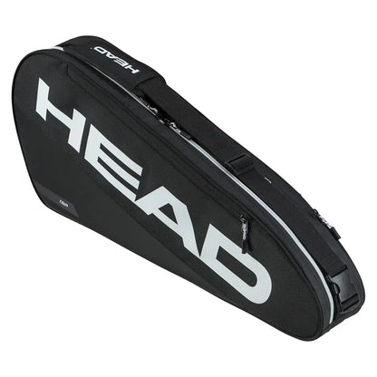 Tour Racquet Bag S 3 Pack Black and White
