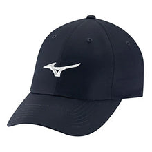 Tour Adjustable LW Hat Navy and White-Apparel-Mizuno-260327-5100S25_6067e3fa-ec9a-4363-bcda-3e4de1bb362c-Tennis Express