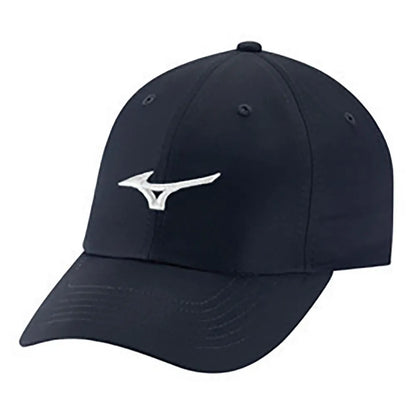 Tour Adjustable LW Hat Navy and White-Apparel-Mizuno-260327-5100S25_6067e3fa-ec9a-4363-bcda-3e4de1bb362c-Tennis Express