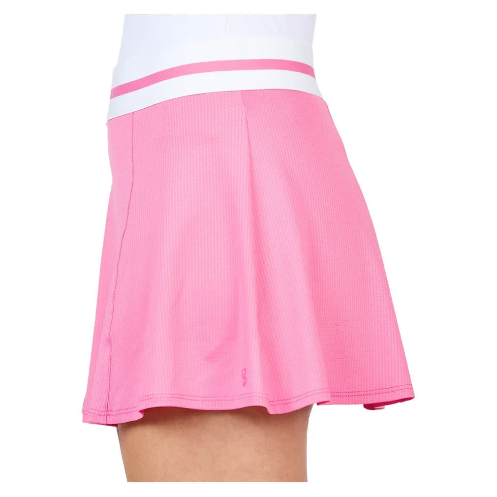 Women's UV 14 Inch High-Waist Tennis Skort