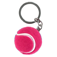 Tennis Ball Keychain Pink