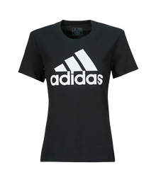Camiseta Adidas Logo Mujer Negra
