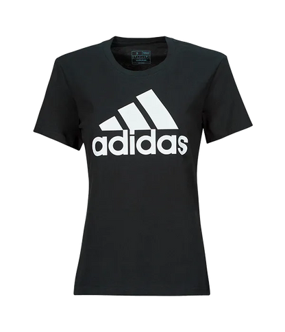 Camiseta Adidas Logo Mujer Negra