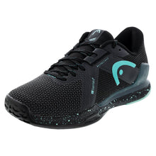 Men's Sprint Pro 4.0 SF Tennis Shoes Black and Teal-Footwear-Head-Black/Teal-7, [current_file_name-Tennis Express