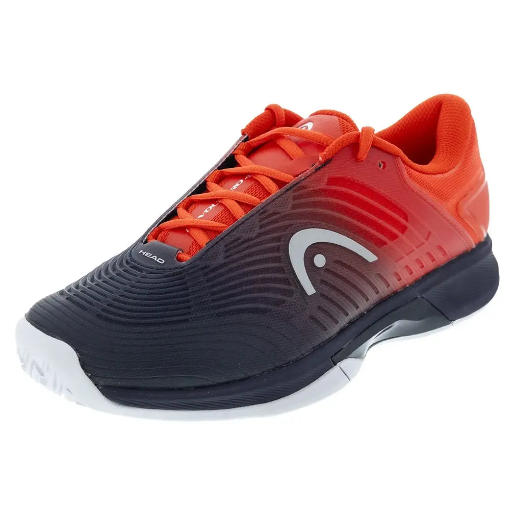 Men's Revolt Pro 4.5 Tennis Shoes Dark Blue and Red-Footwear-Head-273245DBRD-S2501copy-Tennis Express