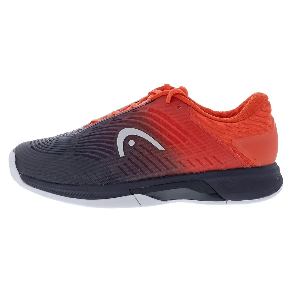Men's Revolt Pro 4.5 Tennis Shoes Dark Blue and Red
