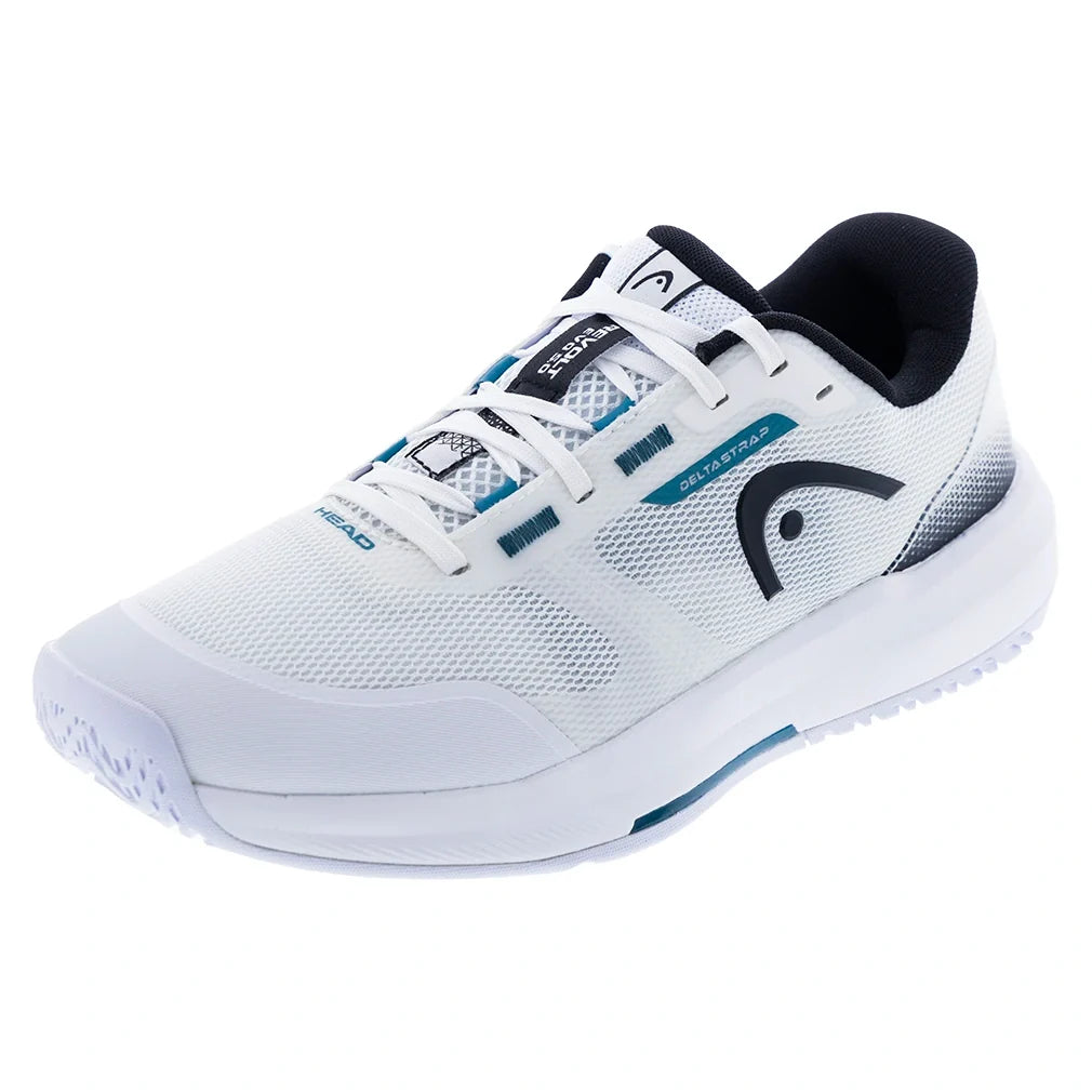 Men's Revolt Evo 5.0 Tennis Shoes White and Black