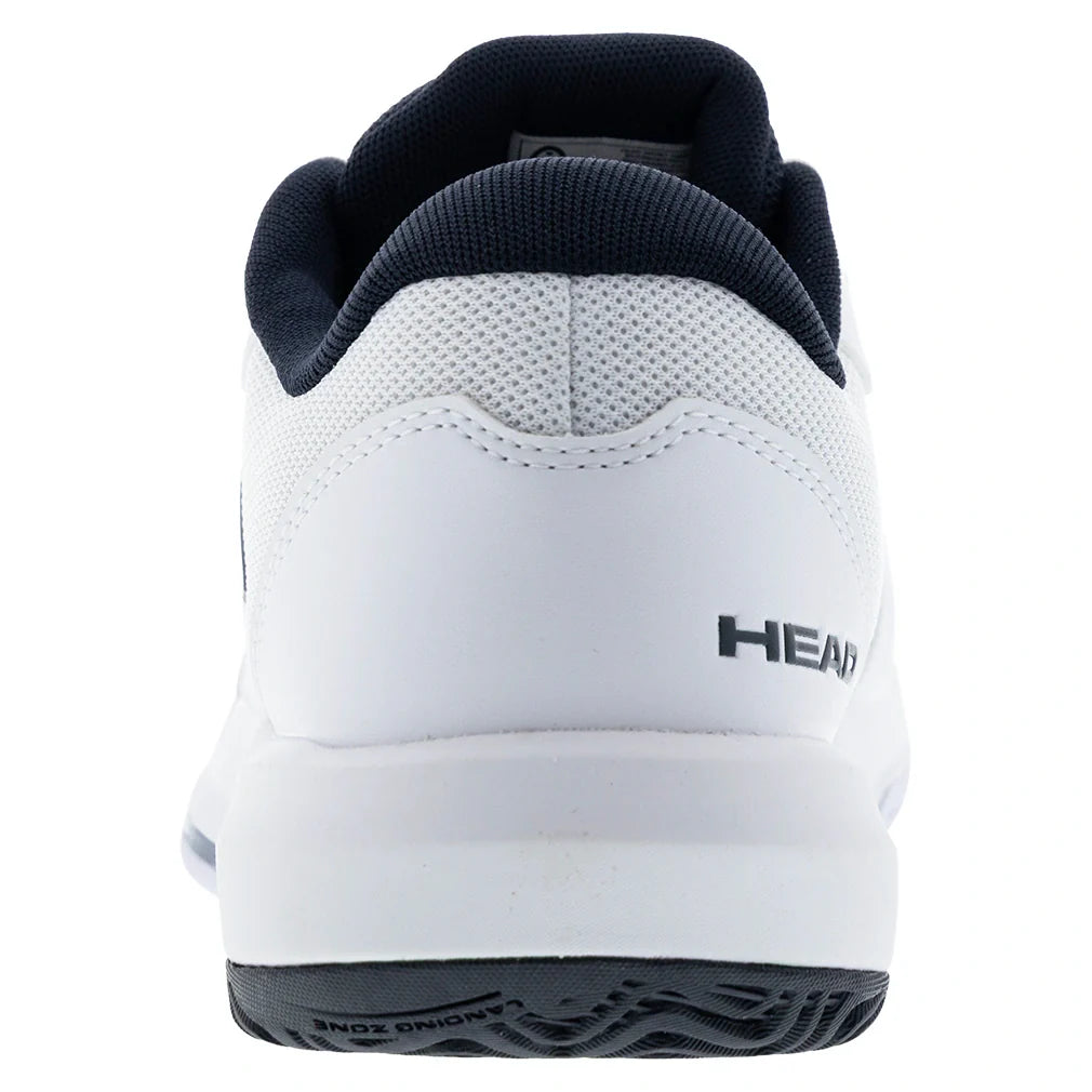 Men's Revolt Court 5.0 Tennis Shoes White and Blueberry