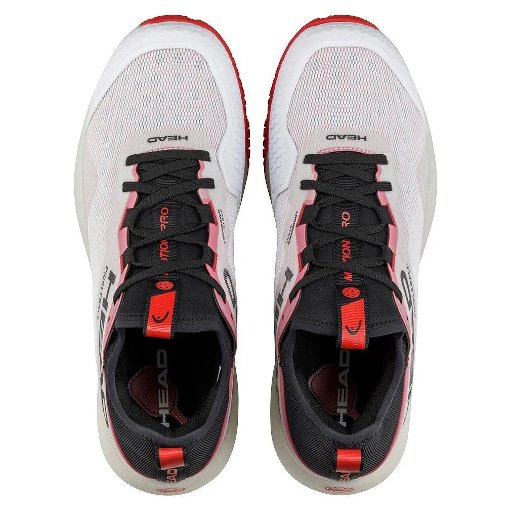 Men's Motion Pro Pickleball Shoes White and Red