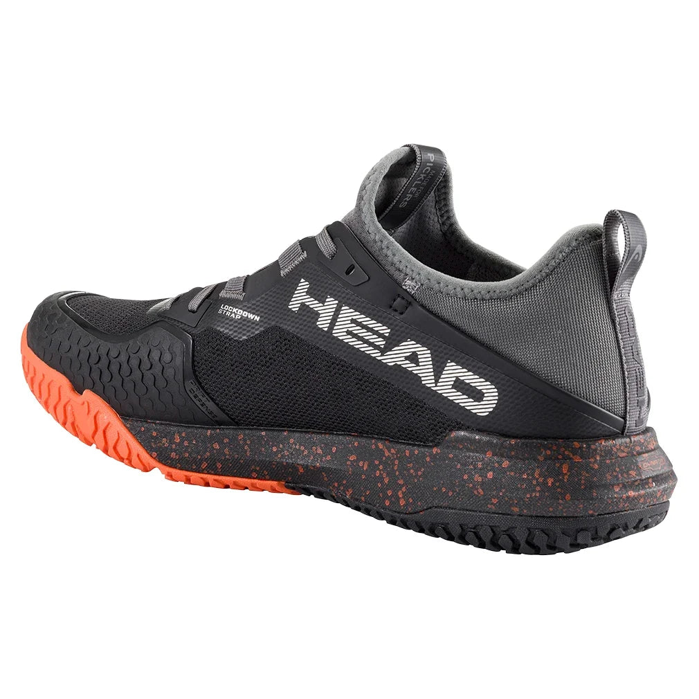 Men's Motion Pro Pickleball Shoes Black and Orange