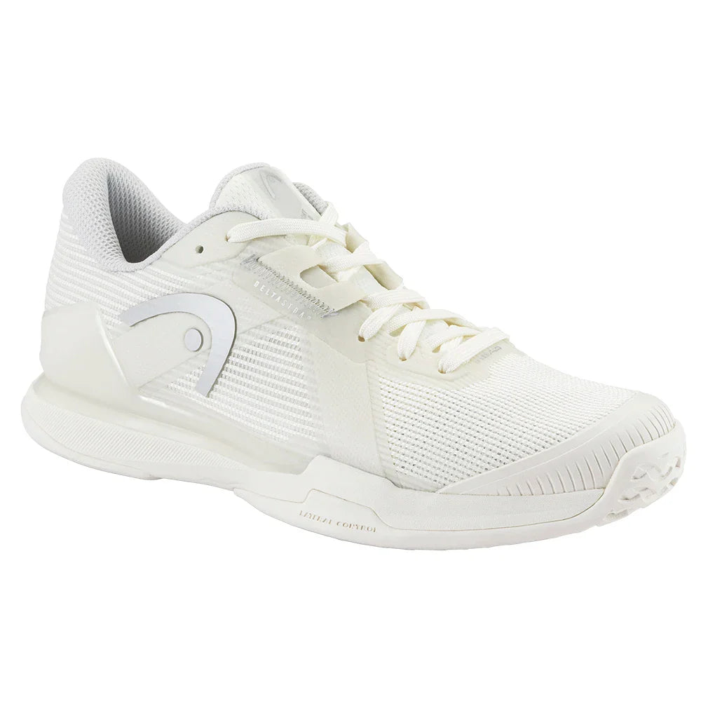 Women's Sprint Pro 4.0 Tennis Shoes Chalk White and Light Grey-Footwear-Head-Chalk White/Light Grey-5.5, [current_file_name-Tennis Express