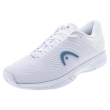 Women's Revolt Pro 4.5 Tennis Shoes White and Twilight Blue-Footwear-Head-274245WHTB-S25-Tennis Express