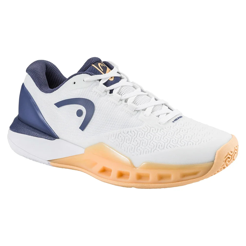 Women's Revolt Pro 5.0 Tennis Shoes White and Apricot