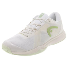 Women's Sprint Team 4.0 Tennis Shoes Chalk White and Light Green - Exclusive-Footwear-Head-274425CWLN-S25-Tennis Express