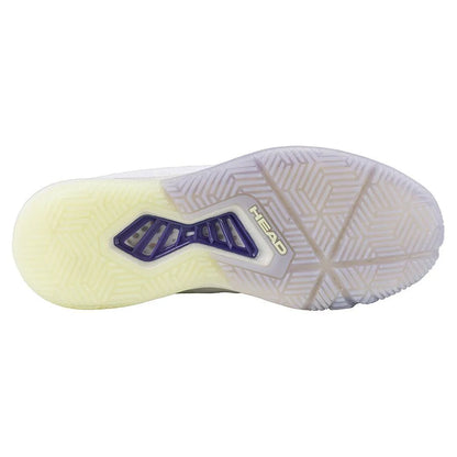 Women's Motion Pro Padel Shoes White and Lavender