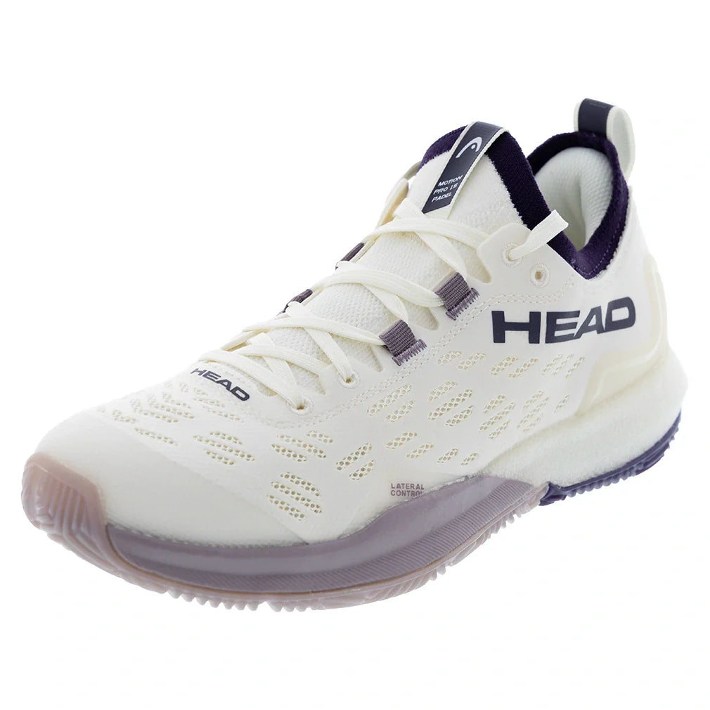 Women's Motion Pro 1.5 Padel Shoes Chalk White and Purple Night-Footwear-Head-Chalk White/Purple Night-5.5, [current_file_name-Tennis Express