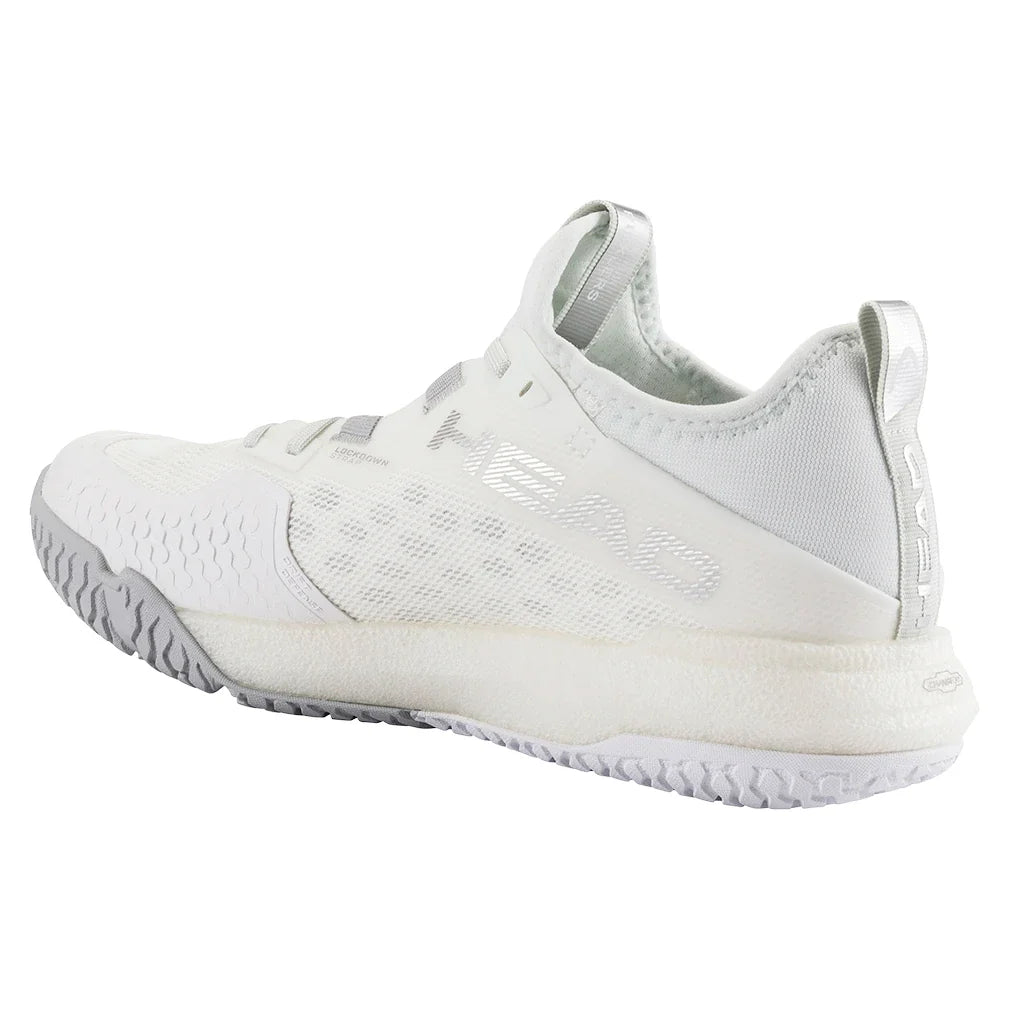 Women's Motion Pro Pickleball Shoes White and Light Grey