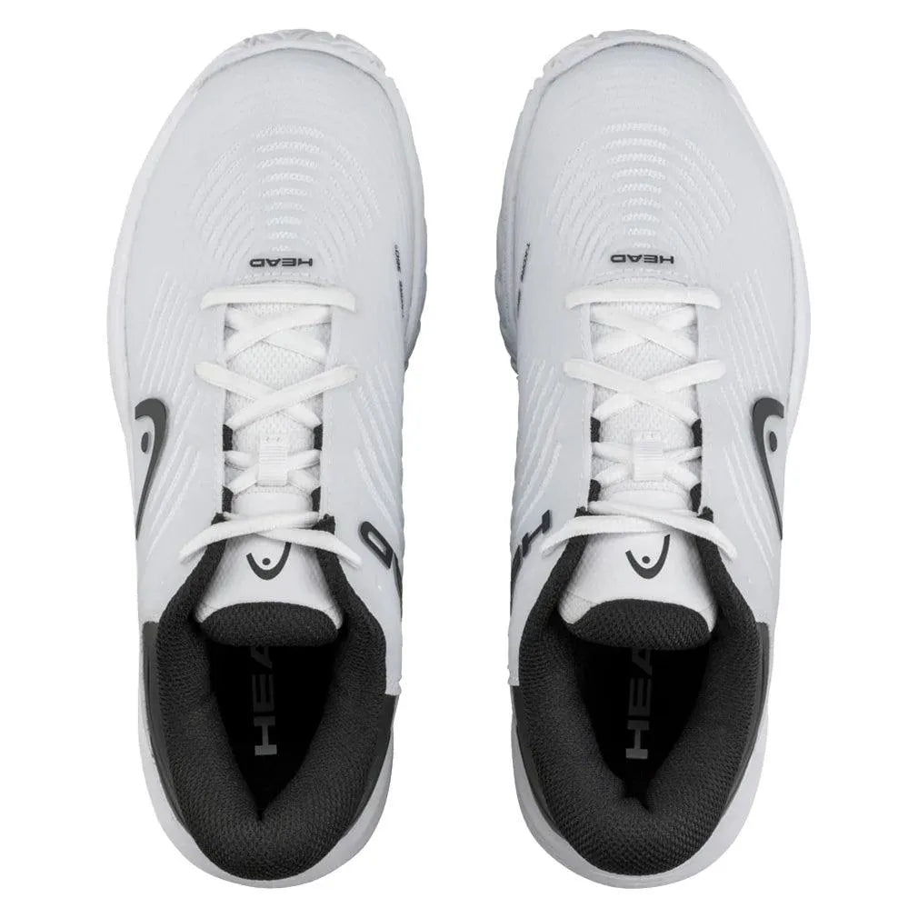 Juniors Revolt Pro 4.5 Tennis Shoes White and Black