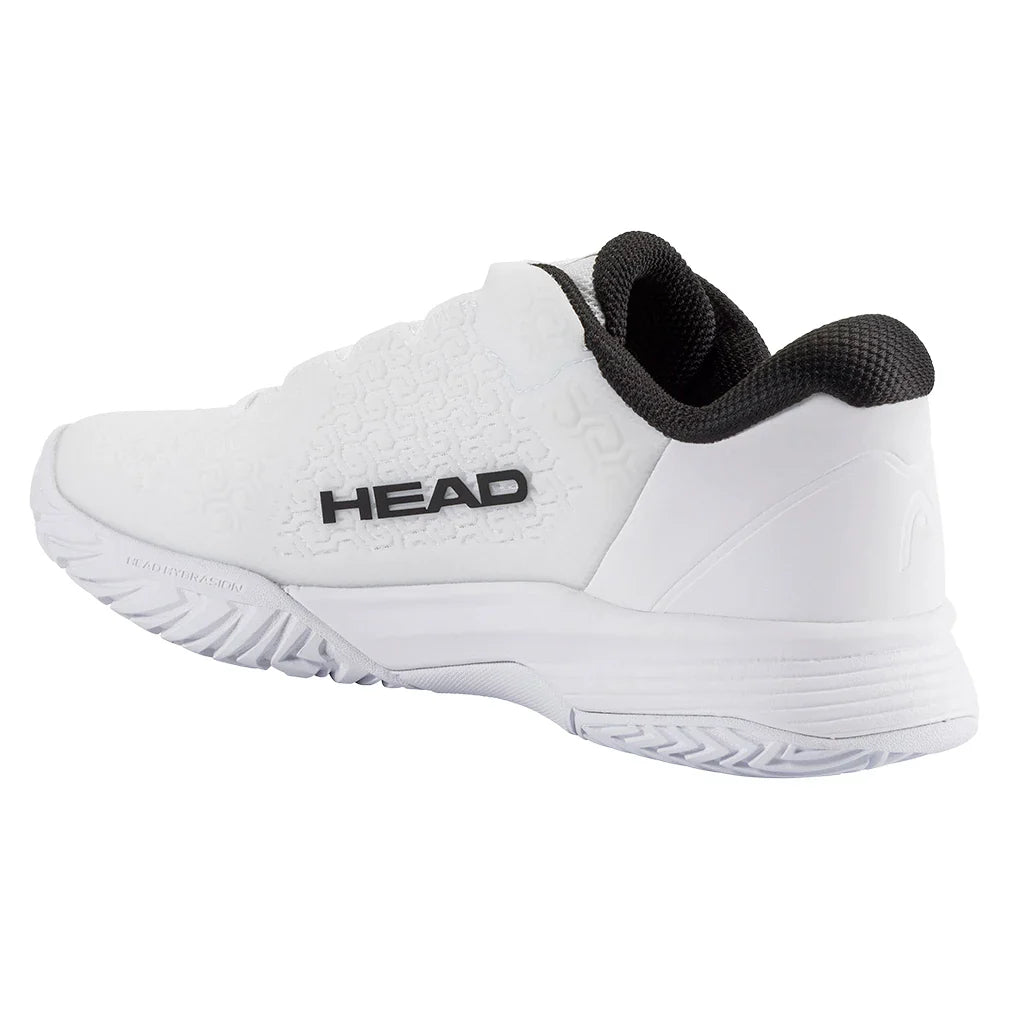 Juniors' Revolt Pro 5.0 Tennis Shoes White and Black