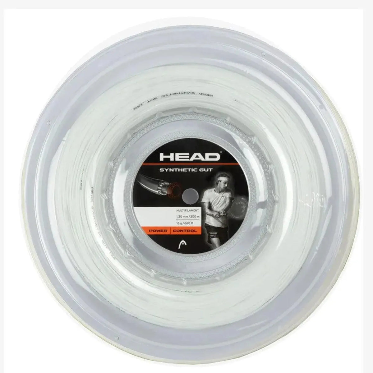Synthetic Gut Tennis String Reel-Strings-Head-281311-W-Tennis Express