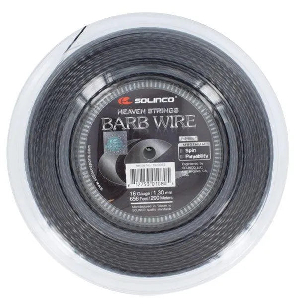 Barb Wire 16G 1.30MM Reel Tennis String-Strings-Solinco-28393-DEFAULT-L-Tennis Express
