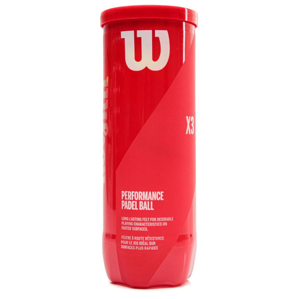 Wilson Padel Balls X3 | 3 Ball Can