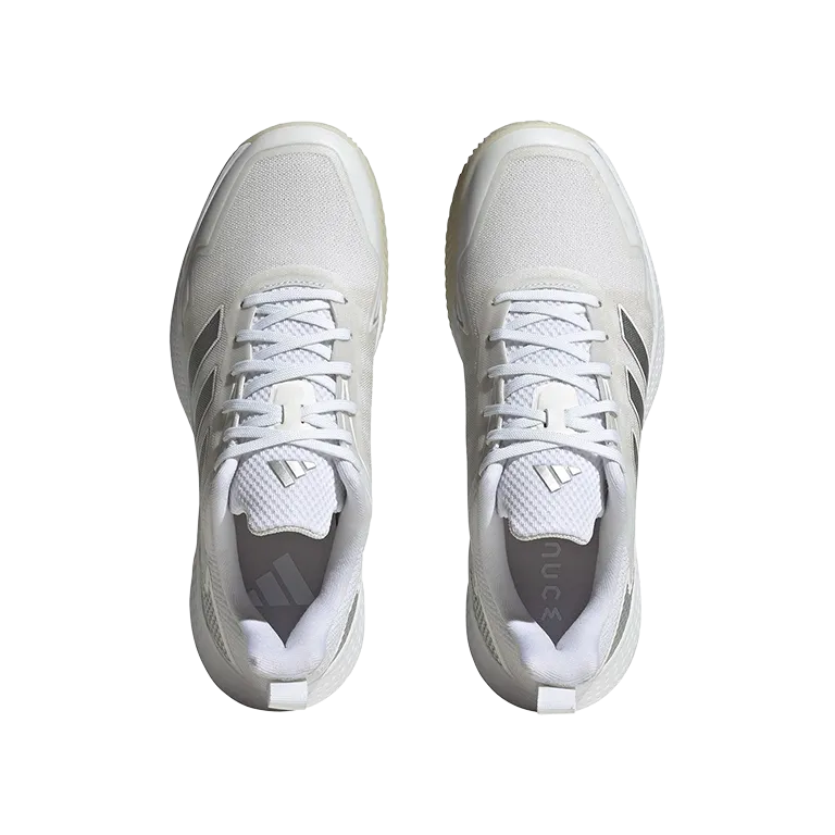 Padel Shoes Adidas Defiant Speed Clay Mujer blancas