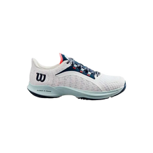 Padel Shoes Wilson Hurakn Pro White/Cooling Spray/Navy Blazer