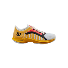 Padel Shoes Wilson Hurakn Pro White/OldGold/Fiery