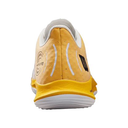 Padel Shoes Wilson Hurakn Pro White/OldGold/Fiery
