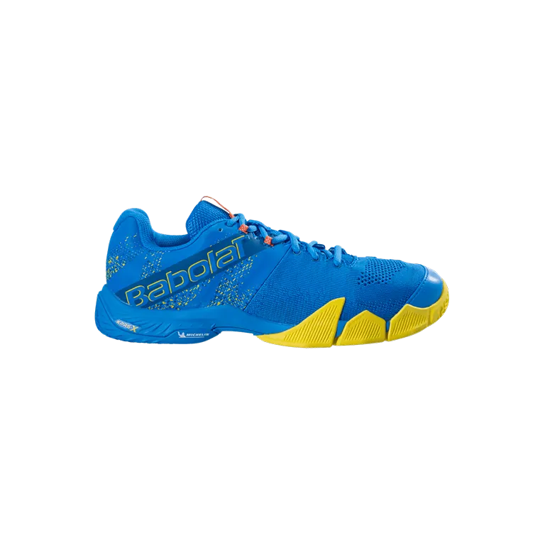 Padel Shoes Babolat Movea FrenchBlue/Vibrant Yellow