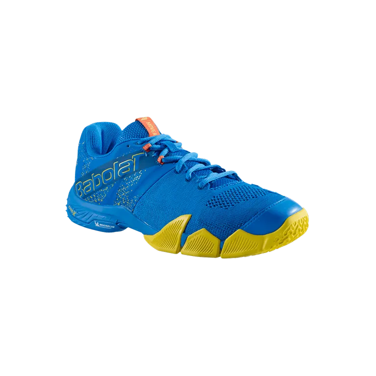 Padel Shoes Babolat Movea FrenchBlue/Vibrant Yellow