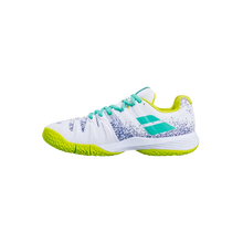 Padel Shoes Babolat Sensa Mujer White/Spring Bud