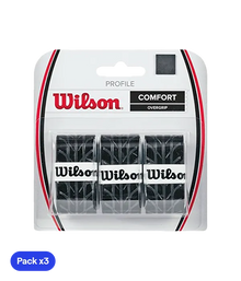 Overgrips Wilson Profile Comfort Negro (Pack x3)