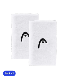 Wristband Largas HEAD White (Pack x2)