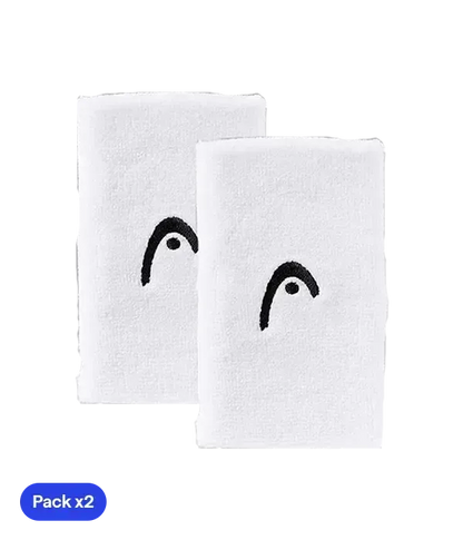 Wristband Largas HEAD White (Pack x2)