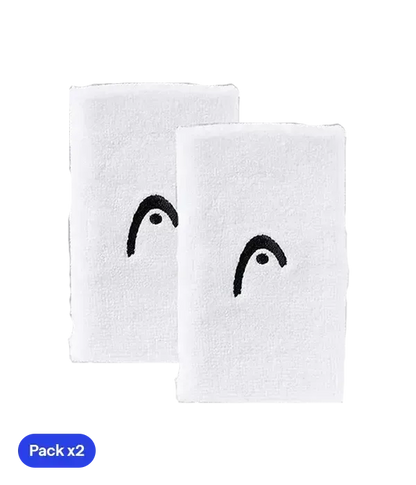 Wristband Largas HEAD White (Pack x2)