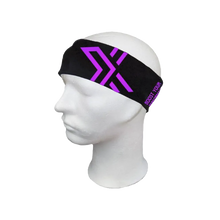 Diadema Oxdog Brillante Negro/Rosa