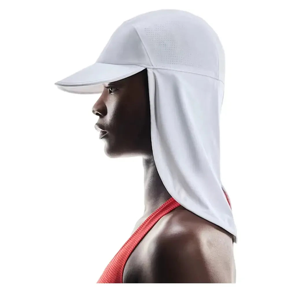 Unisex Solar Tennis Cap White-Apparel-On-2UF10140069-F25-2-Tennis Express