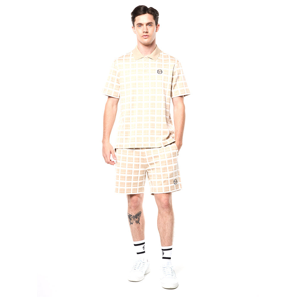 Sergio Tacchini Damarindo Check Polo - Humus