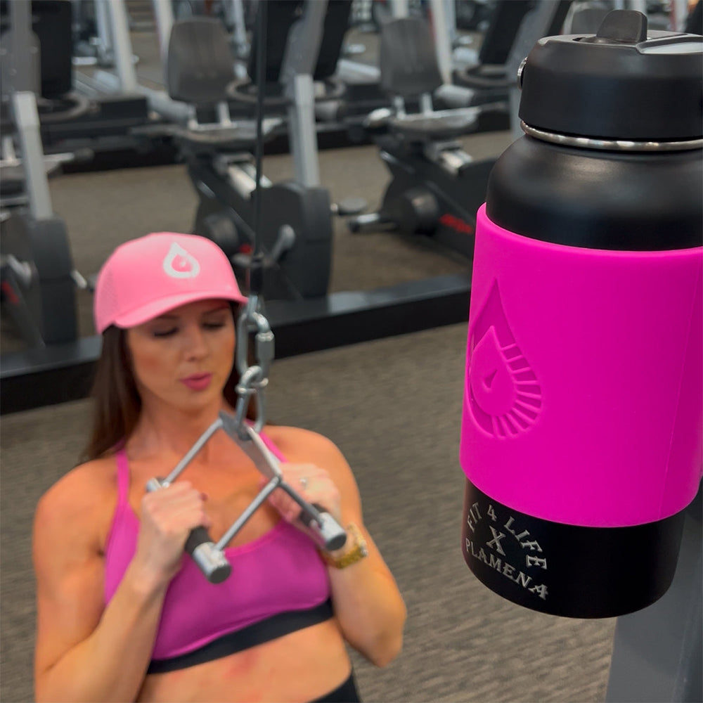 FUELSTATION Bottle: Pink Magnetic Sleeve