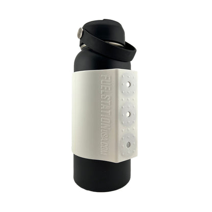 FUELSTATION Bottle: White Magnetic Sleeve
