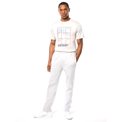 Sergio Tacchini Cursivo Track Pant - Quiet Grey