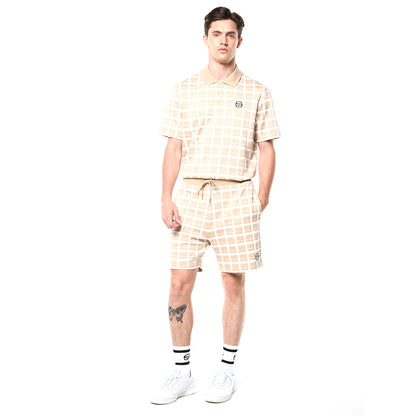 Sergio Tacchini Damarindo Check Short - Humus