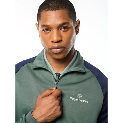 Sergio Tacchini Spacco Track Jacket - Duck Green