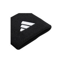 Wristband Adidas Cortas Negro (Pack x2)
